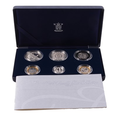 Lot 244 - United Kingdom Family Silver Collection 2007.