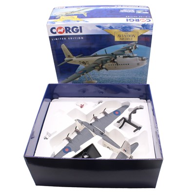 Lot 128 - Corgi Limited Edition die-cast model, ref. AA27502 Short Sunderland Mk III no. 422, boxed