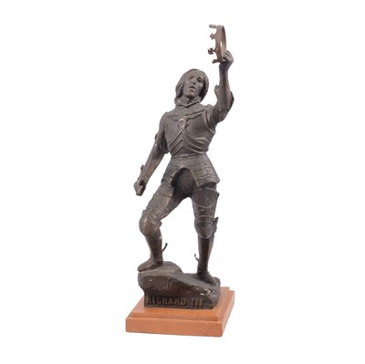 Lot 185 - James Butler, Richard III, bronze finish...