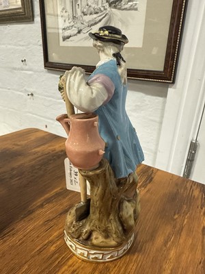 Lot 39 - Pair of Meissen figures of Gardeners