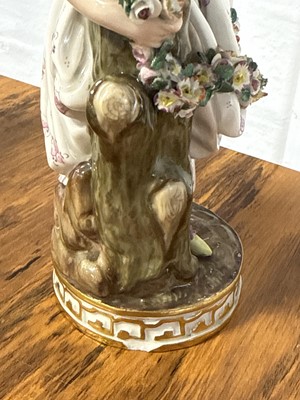 Lot 39 - Pair of Meissen figures of Gardeners