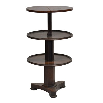 Lot 414 - Victorian rosewood whatnot