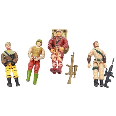 Lot 221 - Sixteen GI Joe action figures, with accessories