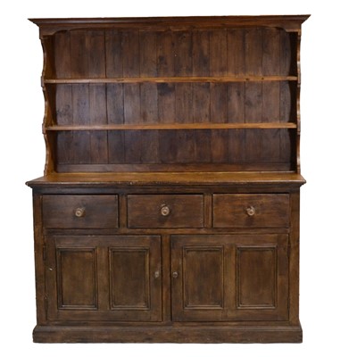 Lot 383 - Pine estate-made dresser