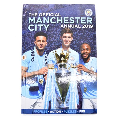 Lot 106 - Signed official Manchester City 2019 annual