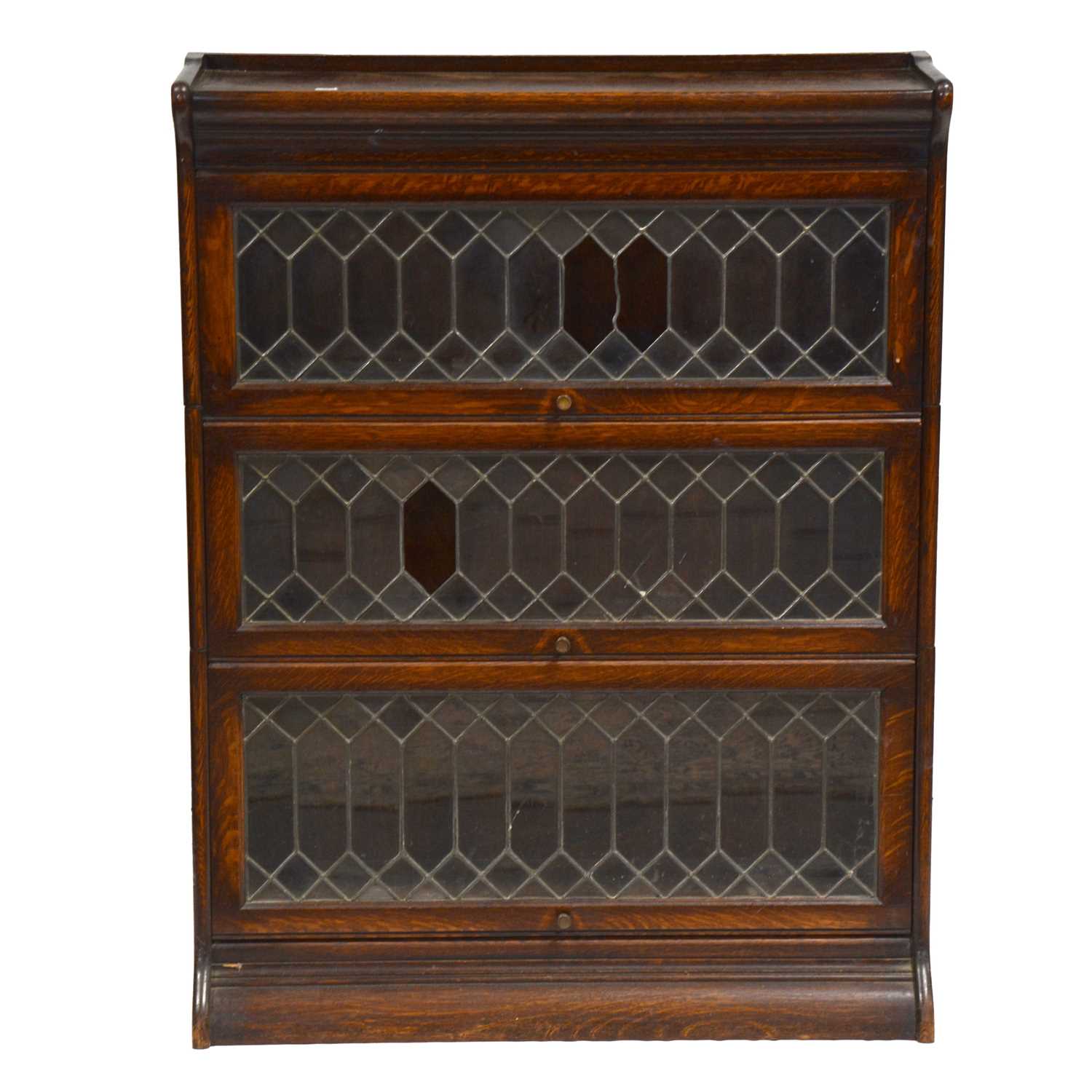 Lot 368 - Globe Wernicke style bookcase