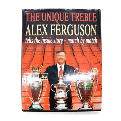 Lot 264 - 'The Unique Treble', signed by Sir Alex Ferguson