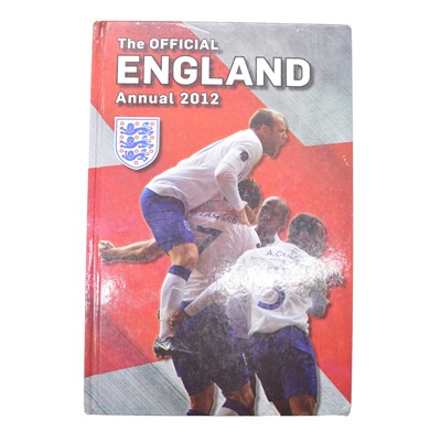 Lot 94 - Signed official England annual 2012