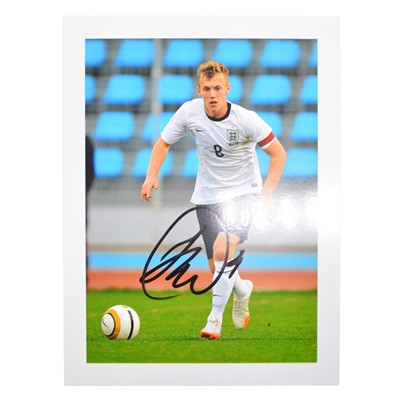 Lot 418 - Signed James Ward Prowse 5x7 colour photograph, whilst playing for England