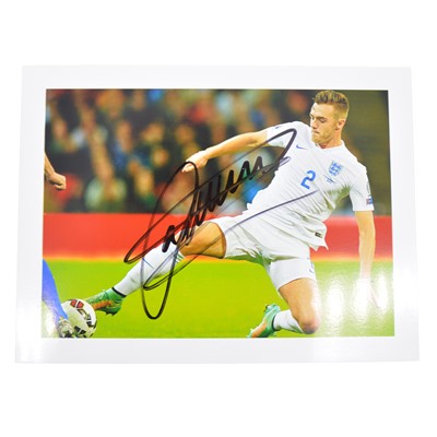 Lot 412 - Signed Calum Chambers 5x7 colour photograph, whilst playing for England