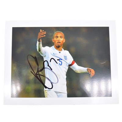 Lot 395 - Signed Brendan Galloway 5x7 colour photograph, whilst playing for England U21