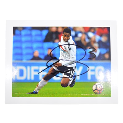 Lot 191 - Signed Ryan Sessegnon 5x7 colour photograph, whilst playing for Fulham