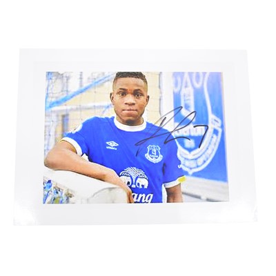 Lot 182 - Signed Ademola Lookman 5x7 colour photograph, Everton