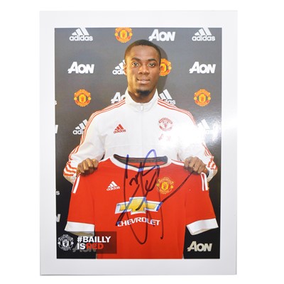 Lot 249 - Signed Eric Bailly 5x7 colour photograph, Manchester United