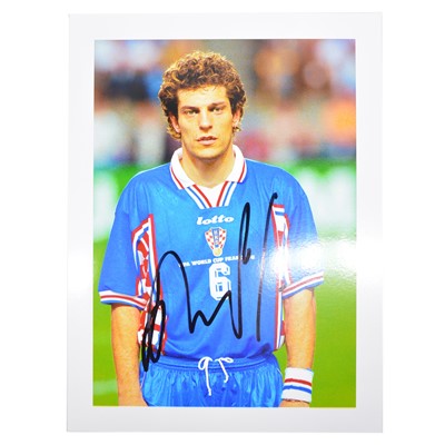 Lot 374 - Signed Slaven Bilic 5x7 colour photograph, Croatia