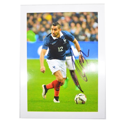 Lot 448 - Signed Dimitri Payet 5x7 colour photograph, France