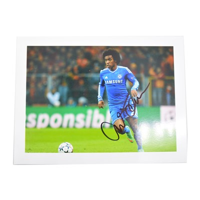 Lot 145 - Signed Willian 5x7 colour photograph, Chelsea