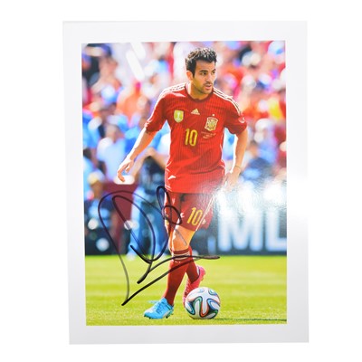 Lot 467 - Signed Cesc Fabregas 5x7 colour photograph, Spain