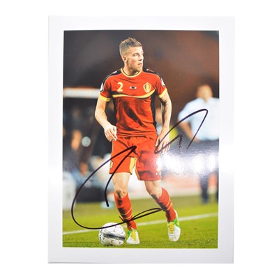 Lot 341 - Signed Toby Alderweireld 5x7 colour photograph, Tottenham Hotspur