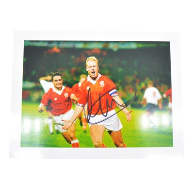 Lot 461 - Signed Ronald Koeman 5x7 colour photograph, Netherlands