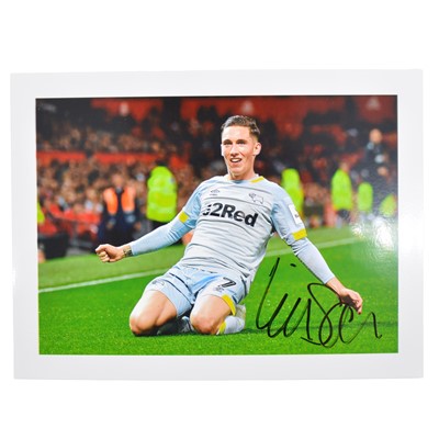 Lot 166 - Signed Harry Wilson 5x7 colour photograph, Derby County