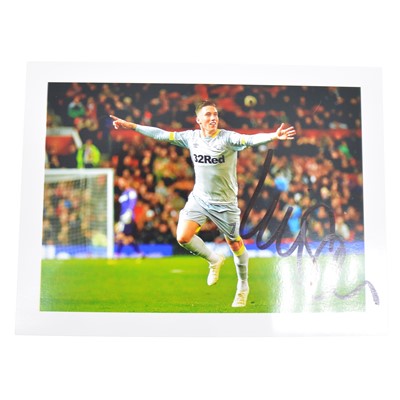 Lot 175 - Signed Harry Wilson 5x7 colour photograph, Derby County