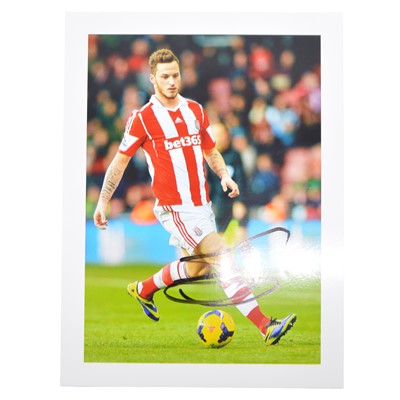 Lot 301 - Signed Marco Arnautovic 5x7 colour photograph, Stoke City