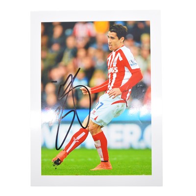 Lot 290 - Signed Bojan 5x7 colour photograph, Stoke City