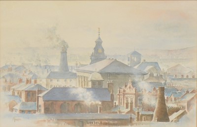 Lot 241 - Anthony Forster, Burslem Skyline