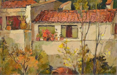 Lot 205 - James Kibart, Mediterranean Garden