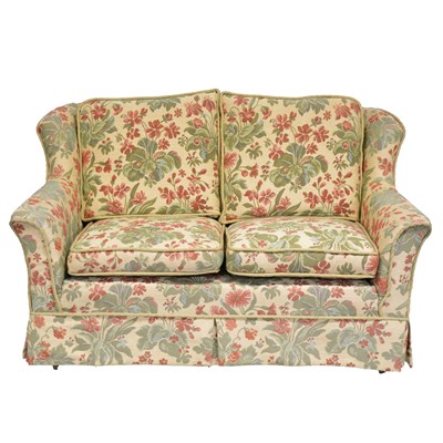 Lot 320 - Traditional style sofa