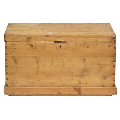 Lot 300 - Stripped pine blanket box