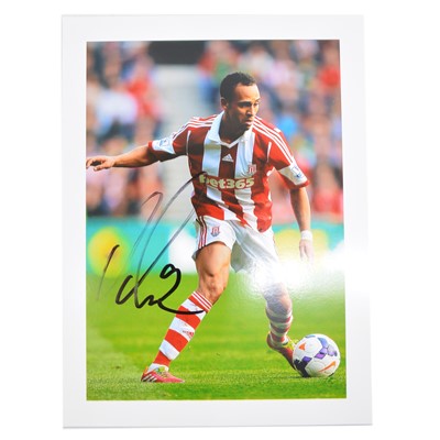 Lot 299 - Signed Peter Odemwingie 5x7 colour photograph, Stoke City