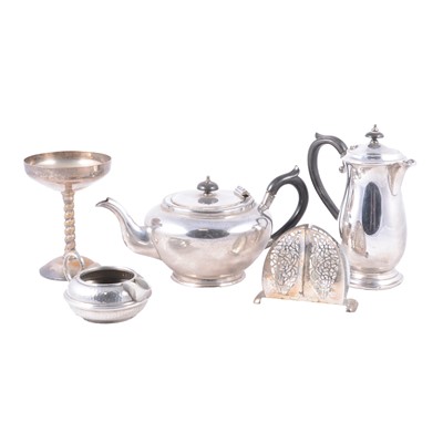 Lot 174A - Quantity of silver plated wares