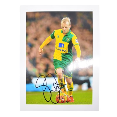 Lot 268 - Signed Steven Naismith 5x7 colour photograph, Norwich City