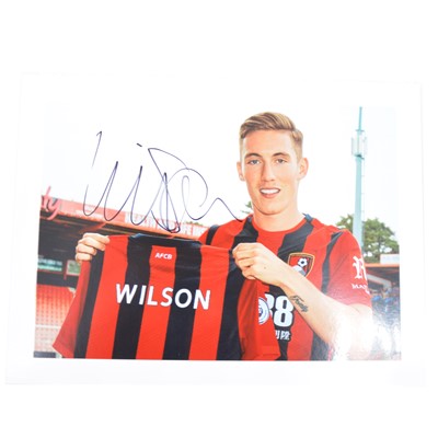 Lot 135 - Signed Harry Wilson 5x7 colour photograph, Bournemouth