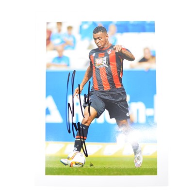 Lot 134 - Signed Josh King 5x7 colour photograph, Bournemouth