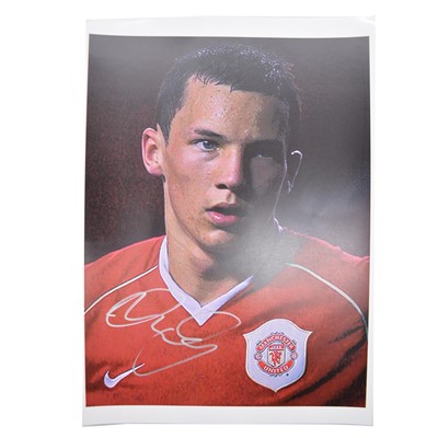 Lot 231 - Signed Danny Drinkwater A4 colour picture, Manchester United