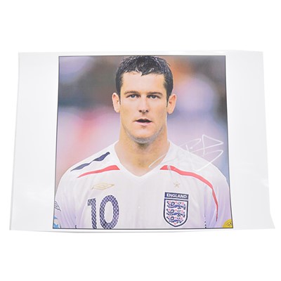 Lot 427 - Signed David Nugent 8x8 colour picture, England