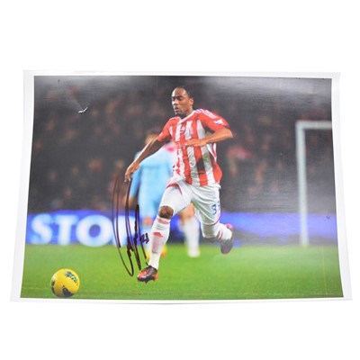 Lot 294 - Signed Cameron Jerome A4 colour photograph, Stoke City