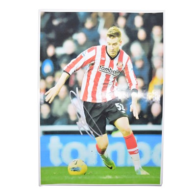 Lot 311 - Signed Lord Bendtner A4 colour photograph, Sunderland