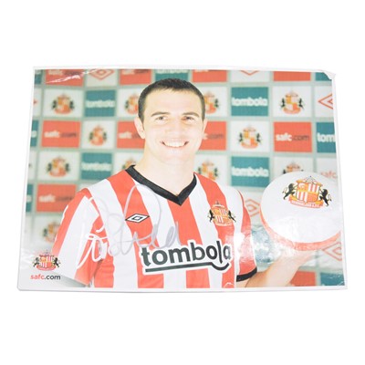 Lot 318 - Signed John O'Shea A4 colour photograph, Sunderland