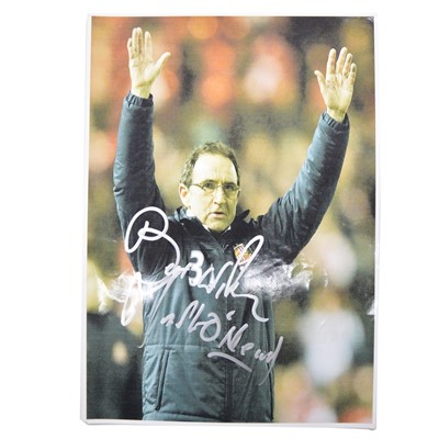 Lot 319 - Signed Martin O'Neil A4 colour photograph, Sunderland