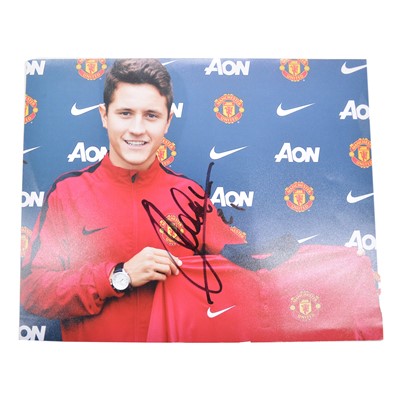 Lot 251 - Signed Ander Herrera 6x10 colour photograph, Manchester United