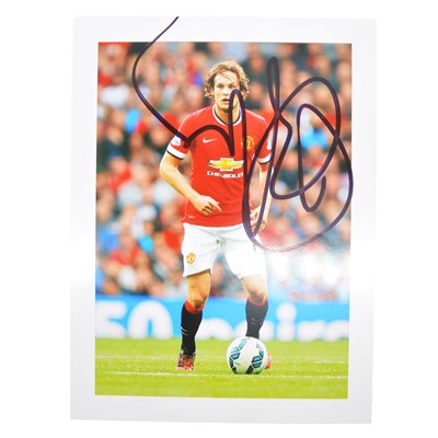 Lot 255 - Signed Daley Blind 5x7 colour photograph, Manchester United