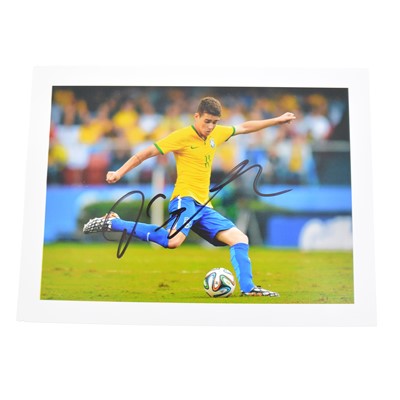 Lot 371 - Signed Oscar 5x7 colour photograph, Brazil