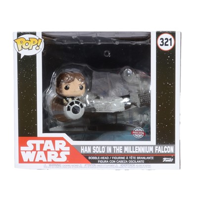 Lot 5 - Funko Pop! Han Solo in the Millennium Falcon, 321.