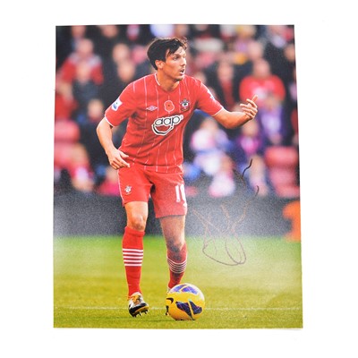 Lot 272 - Signed Jack Cork A4 colour photograph, Southampton