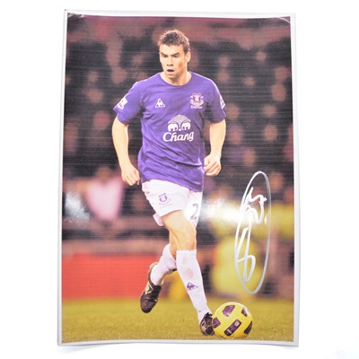 Lot 180 - Signed Seamus Colman A4 colour photographs, Everton