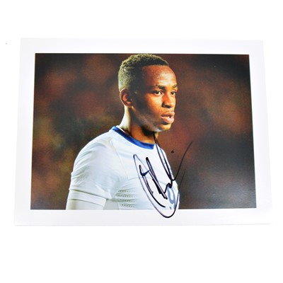 Lot 397 - Signed Saido Berahino 5x7 colour photograph, England U21